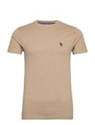 U.S. Polo Assn. Uspa T-Shirt Arjun Men Beige