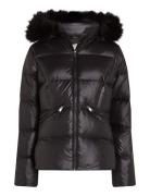 Mw Padded Real Down Jacket Fodrad Jacka Black Calvin Klein