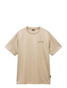 Napapijri Albula Short Sleeve T-Shirt Beige