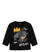 Name It Nmmseppel Batman Ls Nreg Top Wab Svart