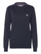 U.S. Polo Assn. Karlo Reg Co Uspa M Knit Marinblå