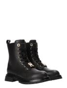 Tommy Hilfiger Lace-Up Ankle Boots Black Känga Stövel Black Tommy Hilf...