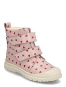 ANGULUS Boots - Flat - With Velcro Rosa