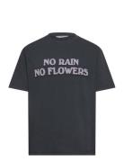 Nikben Nb Felt Flower Tee Black Svart