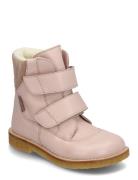 ANGULUS Boots - Flat - With Velcro Rosa