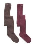 Minymo 2-Pack Stockings Multi/patterned