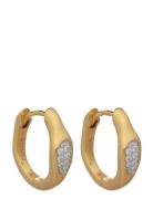 PD Paola Onda Hoop Earrings Guld