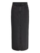 Viktoria Long Skirt Wmn Lång Kjol Black G-Star RAW