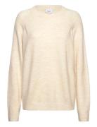 Garbiesz Pullover Tops Knitwear Jumpers Cream Saint Tropez