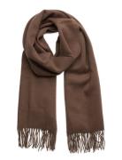 Les Deux Wayne Wool Scarf Brun