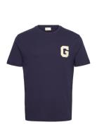 GANT G Graphic T-Shirt Marinblå