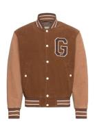 Cord Varsity Jacket Bomberjacka Jacka Brown GANT