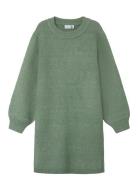 Name It Nkfomarian Ls Knit Dress Grön