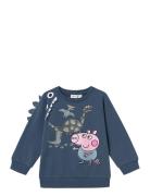 Nmmapo Peppapig Nreg Sweat Bru Cplg Tops Sweat-shirts & Hoodies Sweat-...