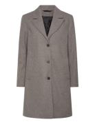 Selected Femme Slfnew Alma Wool Coat Noos Grå