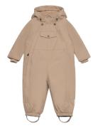 Mini A Ture Matwisti Fleece Lined Snowsuit. Grs Beige