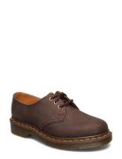 1461 Dark Brown Crazy Horse Skor Business Brown Dr. Martens