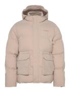 Montreal Puffer Jacket Fodrad Jacka Beige Les Deux