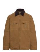 Lee Jeans Quilted Workwear Jacket Brun