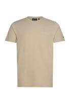 Lyle & Scott Embroidered T-Shirt Beige