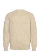 Les Deux Gary Fleck Wool Roundneck Kräm