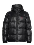 The Gorham Glossed Down Jacket Fodrad Jacka Black Polo Ralph Lauren