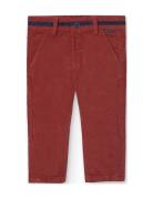 Microcorduroy Trousers For Baby Boy -Bci Bottoms Trousers Red Boboli