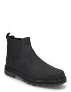 Britton Road Mid Chelsea Boot Black Full Grain Stövletter Chelsea Boot...