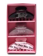 Juicy Couture Set Of 3 Hair Clips Multi/patterned