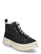 Pallashock Zip Warm Höga Sneakers Black Palladium