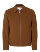 Slhnew Filip Jkt Noos Tunn Jacka Brown Selected Homme