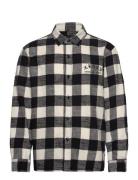 Edwin Sebastian Shirt Ls-Black / White Svart