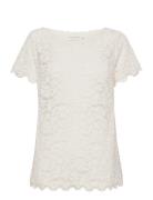 Rosemunde Full Lace T-Shirt Vit