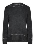 Frelise Pu 1 Tops Knitwear Jumpers Grey Fransa