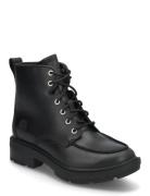 Timberland Brimfield Mid Lace Up Boot Black Full Grain Svart