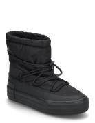 Vulc Flatform Snow Boot Wn Shoes Wintershoes Black Calvin Klein