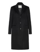 GANT Classic Tailored Wool Coat Svart