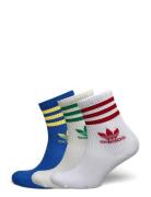 Adidas Originals 3 Stripes Crew Sock 3 Pair Pack Multi/patterned