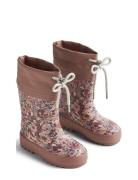 Wheat Rubber Boot Thermo Print Rosa