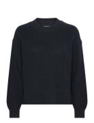 Lumapw Pu Tops Knitwear Jumpers Navy Part Two