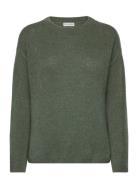 Pulz Jeans Pzmaria Ls Ck Pullover Khaki Green