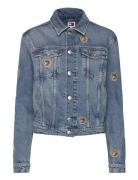 Izzie Slim Aocr Jckt Dh6134 Jeansjacka Denimjacka Blue Tommy Jeans