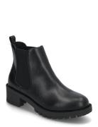 Bianco Biapearl Chelsea Boot Faux Leather Svart