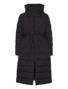 Freja Coat Fodrad Rock Black Makia