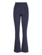 Casall Flare High Waist Pant Marinblå