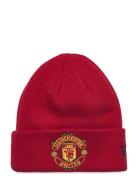 Essential Y Cuff Beanie Mclaren Accessories Headwear Hats Beanie Red N...