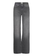 Lindex Trousers Denim Sia Grey Grå