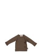 Tut Wrap Ls Tops T-shirts Long-sleeved T-shirts Brown MarMar Copenhage...