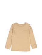 Ted Ls Tops T-shirts Long-sleeved T-shirts Beige MarMar Copenhagen