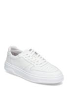 Ace - White Leather Låga Sneakers White Garment Project